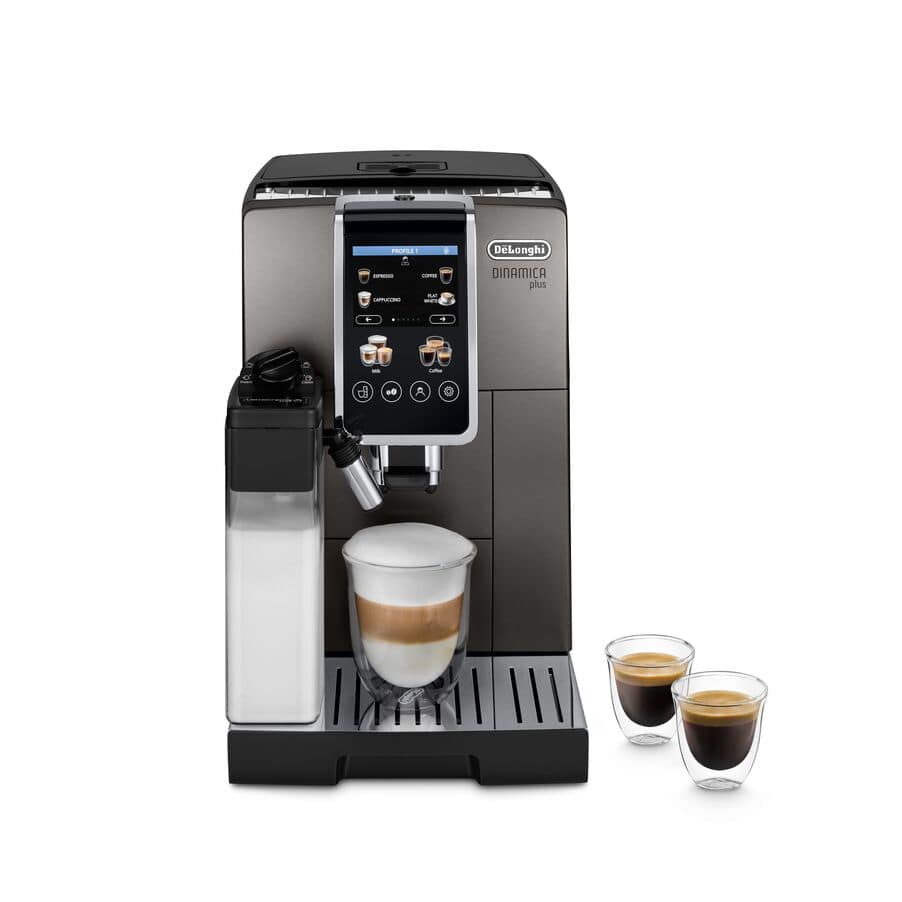 De’Longhi Dinamica Plus Kaffeevollautomat ECAM380.95.TB | TitanSchwarz