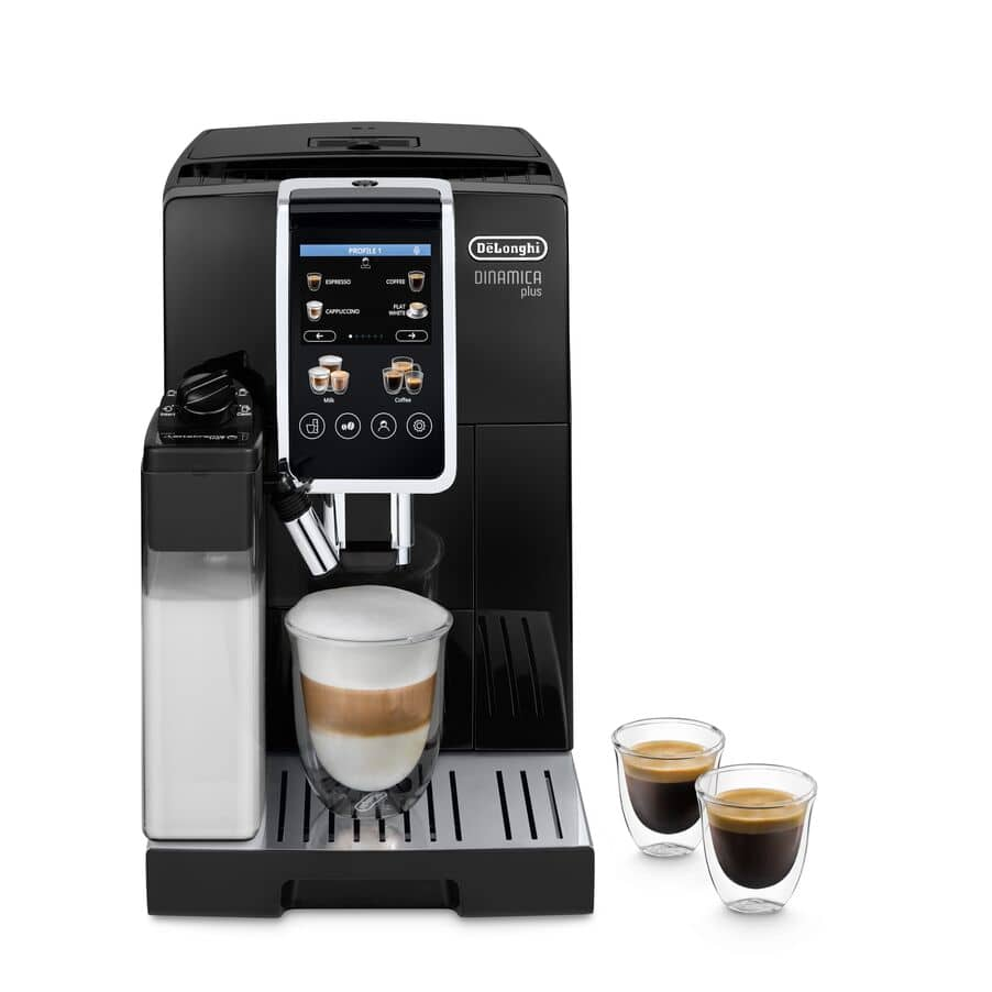 De’Longhi Dinamica Plus Kaffeevollautomat ECAM382.70.B | Schwarz