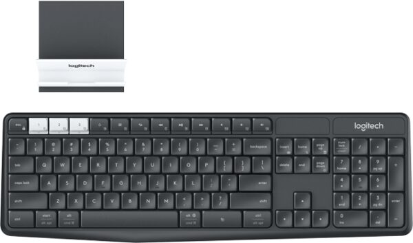 Kurzinfo: Logitech K375s Multi-Device - Tastatur - Bluetooth