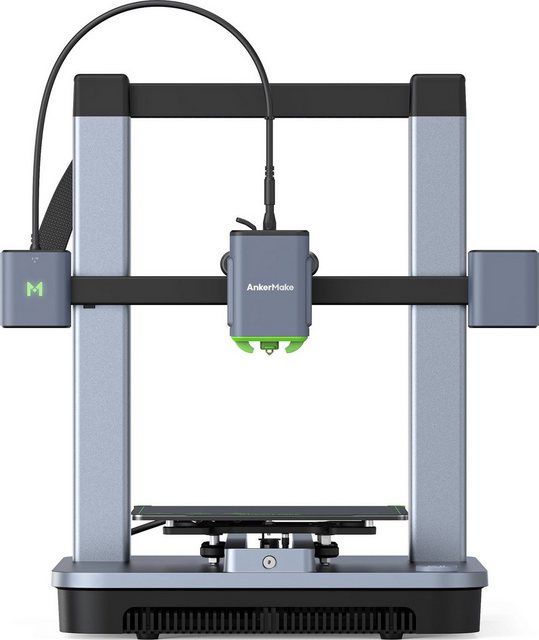 Vielseitig und einfach in der Anwendung: Der M5C von AnkerMake ist ein anfängerfreundlicher FDM-3D-Drucker mit hoher Geschwindigkeit und herausragender Stabilität. Im Vergleich zu seinem Vorgänger M5 kommt der smarte Drucker mit einer abgespeckten Ausstattung