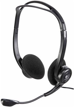 Logitech PC Headset 960 - PC Headset mit USB-SchnittstelleEigenschaften:Stereo-Headset für die PC-KommunikationMikrofon mit RauschunterdrückungLautstärkeregler und Stummschalter am KabelUSB-Anschluss   Hinweis: Dieser Artikel kann nur an eine deutsche Lieferadresse ausgeliefert werden.