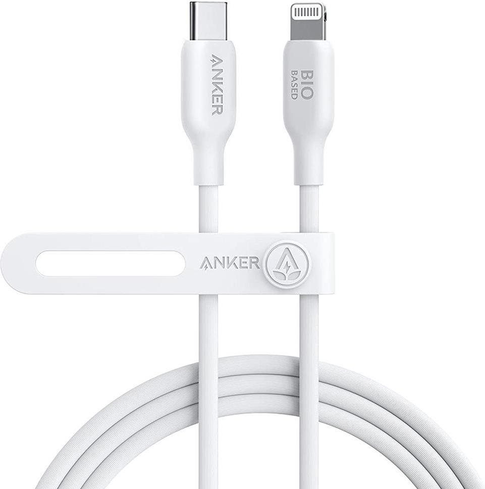 Anker 541 – 1,8 m – Lightning – USB C – Männlich – Männlich – Weiß (A80A2G21)