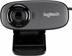 Logitech C310 WebcamAnrufe in HDGenießen Sie HD-Videogespräche (720p) im Breitbildformat über die meisten gängigen Instant Messenger.Bilder bringen FreudeJetzt können Sie Ihre Videoaufnahmen und Fotos ganz einfach mit Ihrer Familie und Freunden teilen.5-Megapixel-SchnappschüsseFür hochauflösende Schnappschüsse mit bis zu 5 Megapixeln (Software-interpoliert).Integriertes Mikrofon mit RauschunterdrückungKlare verständliche Gespräche ohne lästige Hintergrundgeräusche.Automatische BelichtungsanpassungSelbst wenn Sie Videogespräche bei gedämpfter Beleuchtung oder Gegenlicht führen