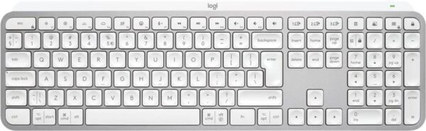 LOGITECH MX KEYS S - PALE GREY - DEU - BT - N/A - CENTRAL-419 (920-011566)