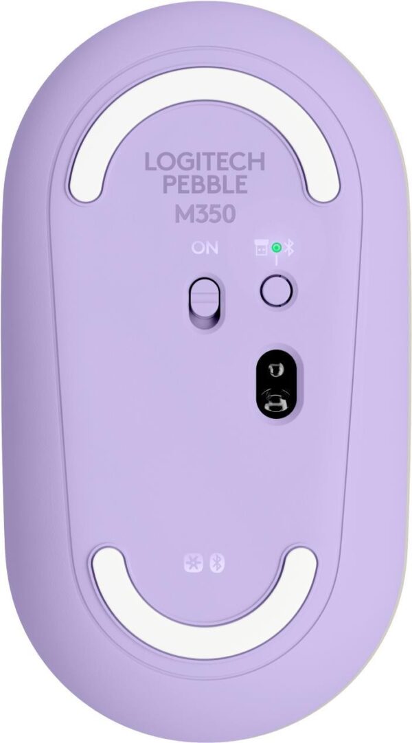 Kurzinfo: Logitech Pebble M350 - Maus - optisch - 3 Tasten - kabellos - Bluetooth - kabelloser Empfänger (USB) - lavender lemonade Gruppe Zeigegeräte Hersteller Logitech Hersteller Art. Nr. 910-006752 Modell Pebble M350 EAN/UPC 5099206105096 Produktbeschreibung: Logitech Pebble M350 - Maus - Bluetooth - lavender lemonade Gerätetyp Maus Anschlusstechnik Kabellos - Bluetooth Farbe Lavender lemonade Abmessungen (Breite x Tiefe x Höhe) 5.9 cm x 10.7 cm x 2.65 cm Gewicht 100 g Kabelloser Empfänger Nano kabelloser Empfänger (USB) Movement Detection Technologie Optisch Anzahl Tasten 3 Bewegungsauflösung 1000 dpi Leistungsmerkmale High Precision Optical Tracking