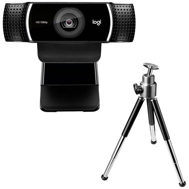 Logitech ing-Webcam Webcam (Standfuß, Klemm-Halterung)