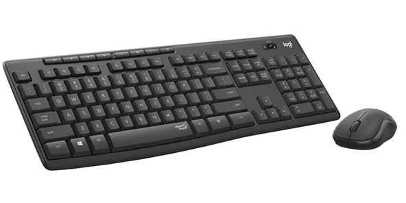 LOGITECH MK295 Silent Wireless Combo – GRAPHITE – NLB – INTNL – AZERTY Layout (920-009803)