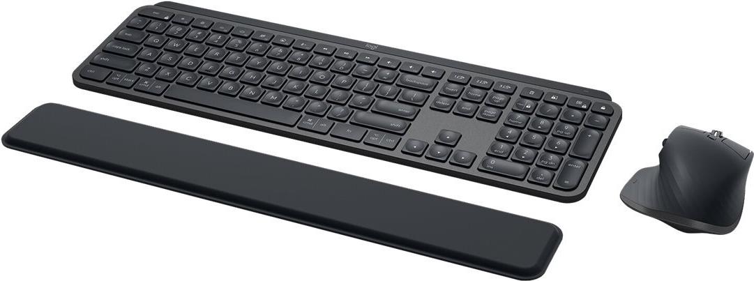 Kurzinfo: Logitech MX Keys Combo for Business - Tastatur-und-Maus-Set - hinterleuchtet - kabellos - Bluetooth LE - QWERTZ - Deutsch - Graphite Gruppe Tastaturen Hersteller Logitech Hersteller Art. Nr. 920-010926 EAN/UPC 5099206104419 Produktbeschreibung: Logitech MX Keys Combo for Business - Tastatur-und-Maus-Set - QWERTZ - Deutsch - Graphite Gerätetyp Tastatur-und-Maus-Set Hintergrundbeleuchtet Ja Schnittstelle Bluetooth LE Kabelloser Empfänger Logitech Logi Bolt USB-Receiver Eingabegerät Tastatur Anschlusstechnik Kabellos Lokalisierung und Layout QWERTZ Deutsch Tastenanzahl 108 Tastaturkurzbefehl-Funktion Multimedia