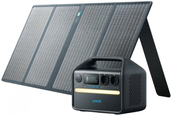 Die Anker PowerHouse 535 inkl. Anker Solar Panel 625 (100W Panel) bietet die extra Portion Energie für Camping und Stromausfälle.