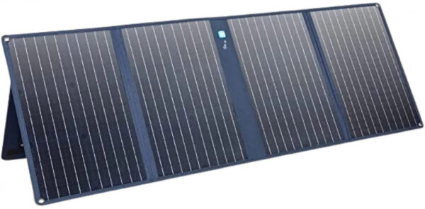 Das Anker Solar Panel 625 erreicht eine Effizienz von bis zu 23% bei der Umwandlung von Sonnenlicht in Solarenergie und ist selbst an trüben Tagen in der Lage