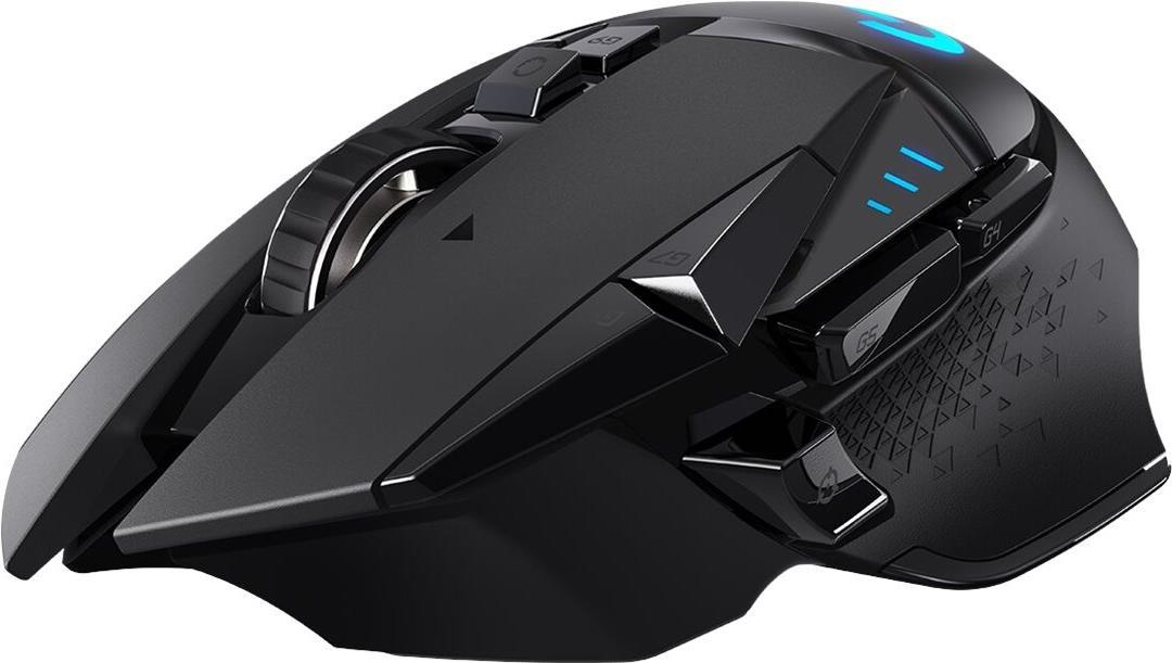 Logitech Gaming Mouse G502 (Hero) – Maus – optisch – 11 Tasten – kabellos, kabelgebunden – LIGHTSPEED – kabelloser Empfänger (USB)