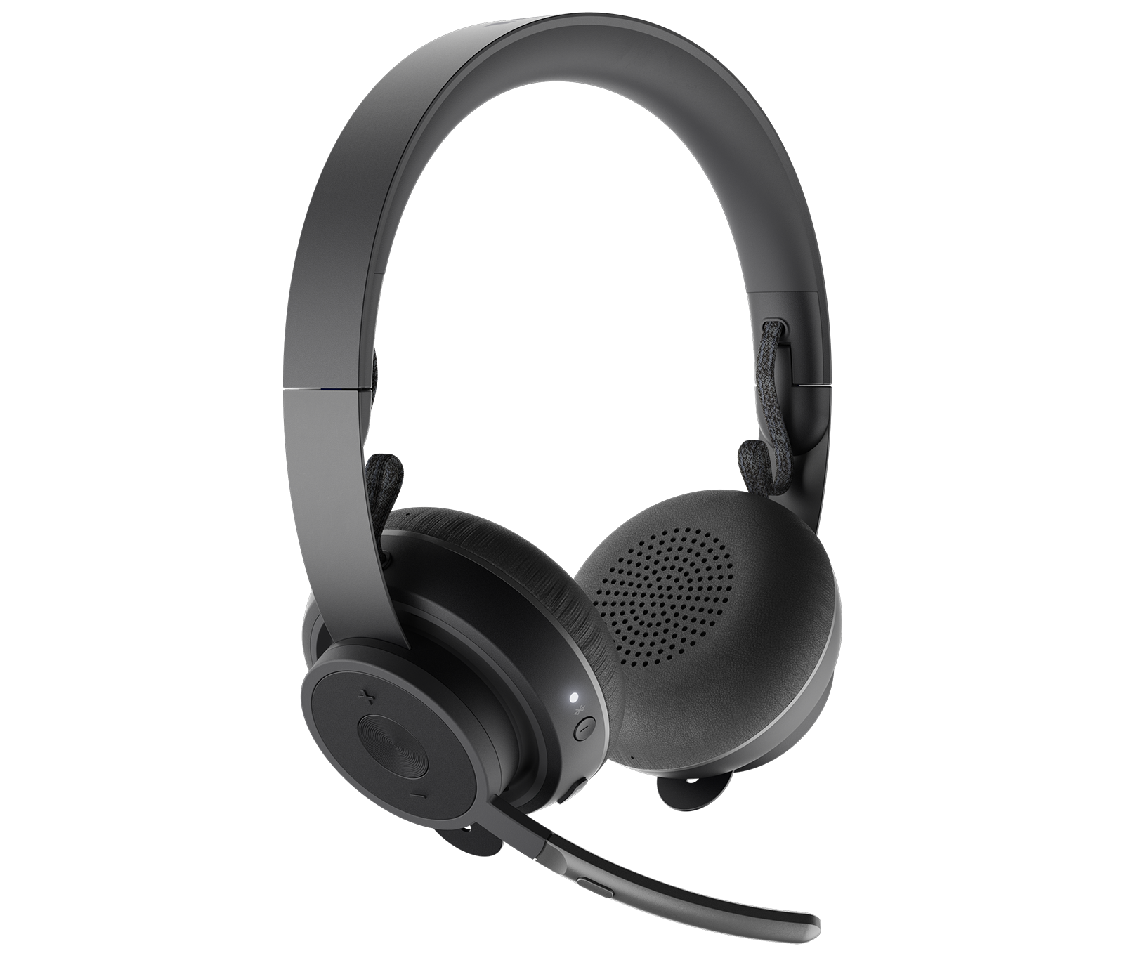 Logitech Zone Wireless Plus – Headset – On-Ear – Bluetooth – kabellos – aktive Rauschunterdrückung – Geräuschisolierung – Graphite – Zertifiziert für Microsoft Teams – Sonderposten