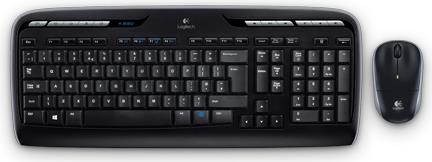 Logitech Wireless Desktop MK330 – Tastatur-und-Maus-Set – 2.4 Ghz – Spanisch