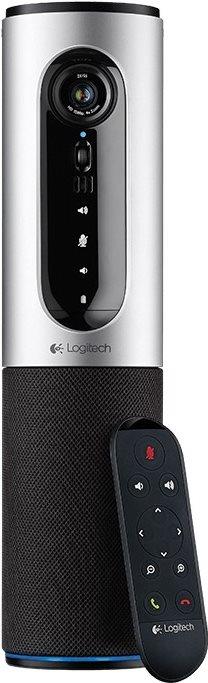 Logitech ConferenceCam Connect – Konferenzkamera – Farbe – 1920 x 1080 – 720p, 1080p – Audio – drahtlos – Wi-Fi – Bluetooth 4.0 / NFC – USB 2.0 – H.264 – Sonderposten