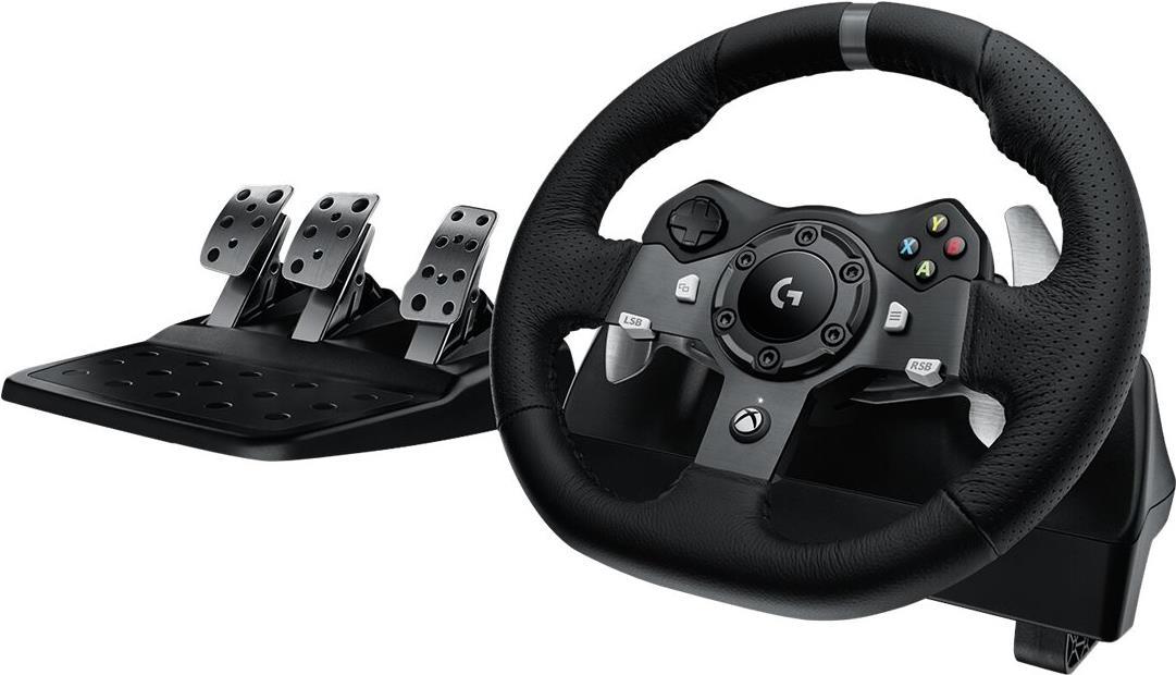 Logitech G920 Driving Force – Lenkrad- und Pedale-Set – verkabelt – für Microsoft Xbox One (941-000123)