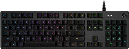 Kurzinfo: Logitech Gaming G512 - Tastatur - backlit - USB - Nordisch - Tastenschalter: GX Brown Tactile - Kohle Gruppe Tastaturen Hersteller Logitech Hersteller Art. Nr. 920-009349 Modell Gaming G512 EAN/UPC 5099206086135 Produktbeschreibung: Logitech Gaming G512 - Tastatur - Nordisch - Kohle Gerätetyp Tastatur Hintergrundbeleuchtet LIGHTSYNC Schnittstelle USB Anschlusstechnik Kabelgebunden Lokalisierung und Layout Nordisch Tastaturkurzbefehl-Funktion Multimedia