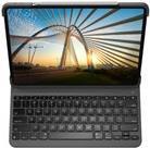 Logitech Slim Folio Pro – Tastatur und Foliohülle – hintergrundbeleuchtet – kabellos – Bluetooth LE – QWERTZ – für Apple 12.9 iPad Pro – (3. Generation, 4. Generation) – Schweizer Layout