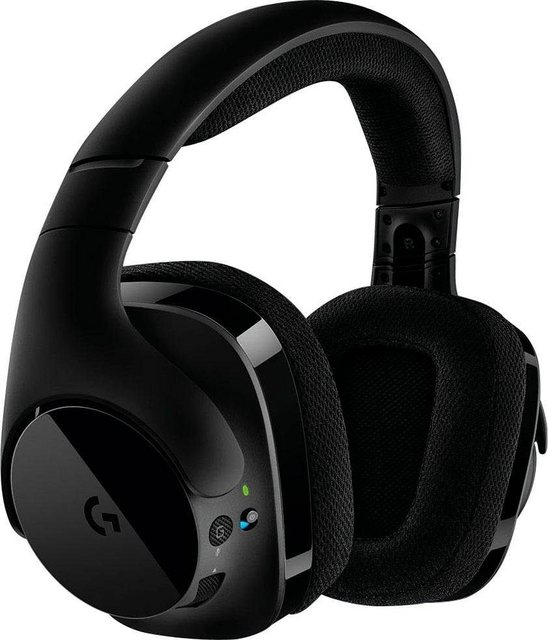 Logitech G G533 WIRELESS Gaming-Headset (Mikrofon abnehmbar, Rauschunterdrückung, WLAN (WiFi)