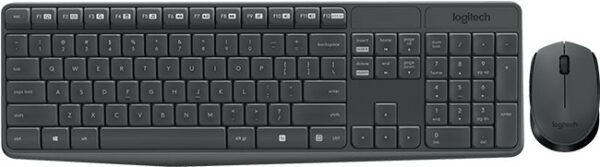 LOGITECH MK235 Wireless Keyboard&Mouse GREY US INT (920-007931)