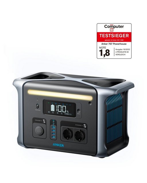 Anker Stromerzeuger Solix F1200 Stromgenerator 757 Tragbare Ladestation 1229Wh, (1-tlg)