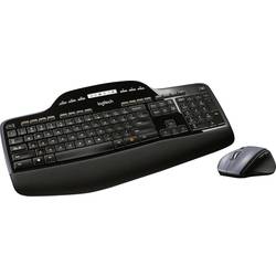 Logitech MK710 CH-Layout Kabellos Tastatur, Maus-Set Schweiz, QWERTZ, Windows® Schwarz