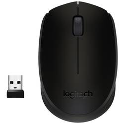 Logitech M171 Maus Funk Optisch Schwarz, Grau 3 Tasten 1000 dpi