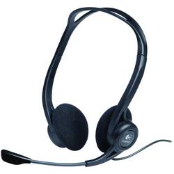 Logitech PC 960 Computer On Ear Headset kabelgebunden Stereo Schwarz Mikrofon-Rauschunterdrückung Lautstärkeregelung,