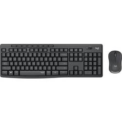 Logitech MK295 CH-Layout Kabellos Tastatur, Maus-Set Schweiz, QWERTZ, Windows® Schwarz