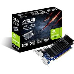 ASUS GeForce GT 730 2GB GDDR5 Low-Profile-Grafikkarte (0dB Passivkühlung