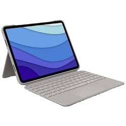 Logitech Cover Combo Touch Tablet-Tastatur mit BookCover Passend für Marke (Tablet): Apple iPad Pro 11 (1. Generation),