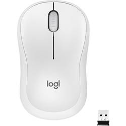 Logitech M220 Silent Maus Funk Optisch Weiß 3 Tasten 1000 dpi