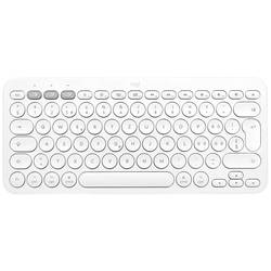 Logitech K380 for Mac Multi-Device Kabellos Tastatur Schweiz, QWERTZ, Mac Weiß