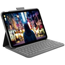 Logitech Slim Folio BookCase Passend für Apple-Modell: iPad 10.9 (10. Generation) Schwarz