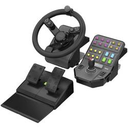 Logitech Gaming G Saitek Farm Sim Controller -N/A- EMEA Lenkrad PC Schwarz inkl. Pedale