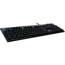 Logitech Gaming G815 LIGHTSPEED Kabelgebunden Gaming-Tastatur US-Englisch, QWERTY Schwarz