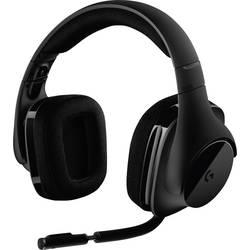 Logitech Gaming G533 Gaming Over Ear Headset 7.1 Surround Schwarz Mikrofon-Rauschunterdrückung, Noise Cancelling