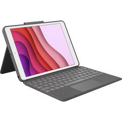 Logitech Combo Touch Tablet-Tastatur mit BookCover Passend für Marke (Tablet): Apple iPad (7. Generation), iPad (8.