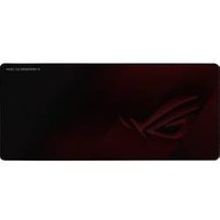 Asus ROG Scabbard II Gaming-Mauspad Staubgeschützt, Spritzwassergeschützt Schwarz/Rot