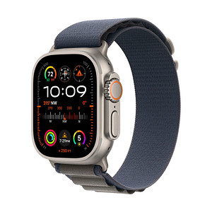 Die Apple Watch Ultra 2 49 mm (GPS + Cellular) Alpine Loop Small  blau – mehr als nur ein smarter ZeitanzeigerDie Apple Watch Ultra 2 49 mm (GPS + Cellular) Alpine Loop Small  blau hat großartige Funktionen für einen smarten Alltag. Mit ihr können Sie Funktionen Ihres Smartphones fernsteuern