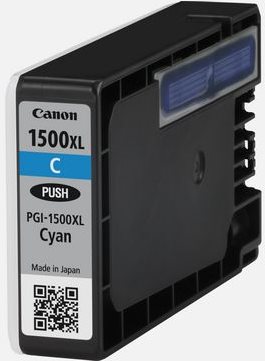 Kurzinfo: Canon PGI-1500XL C - 12 ml - Hohe Ergiebigkeit - Cyan - original - Blister mit Diebstahlsicherung - Tintenbehälter - für MAXIFY MB2050