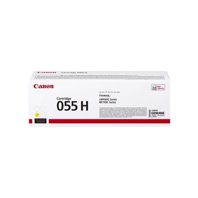 Canon Tonerpatrone 055H Toner gelb