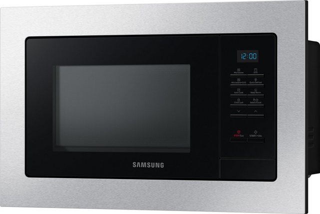 Samsung Einbau-Mikrowelle MG23A7013C, 23 l