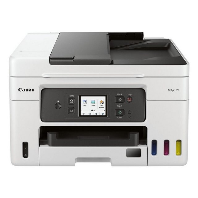 Canon Maxify GX4050 Multifunktionsdrucker, (4-in-1, WLAN, LAN, A4, cloudfähig, Amazon Alexa/Google Assistant)