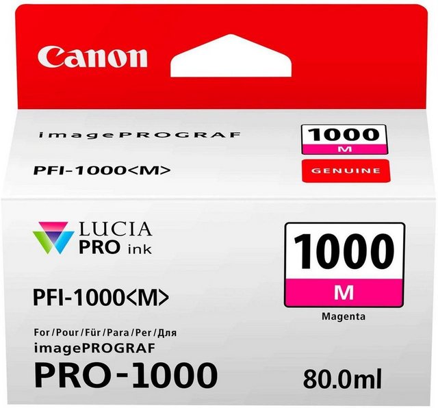 Canon PFI-1000M Tinte magenta Nachfülltinte (x)