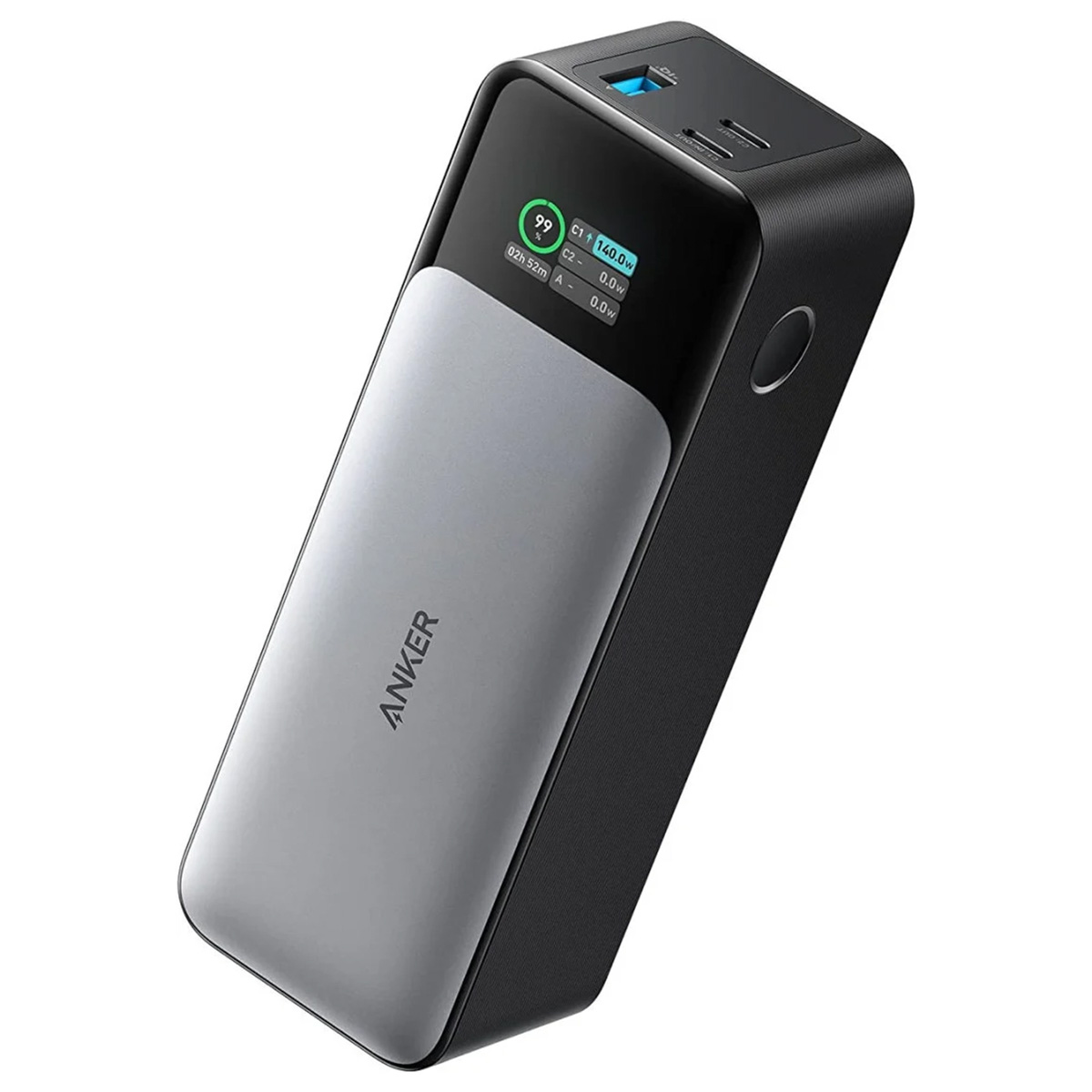 Anker 737 PowerCore 140 Watt Powerbank (Gen 2) – 10 000 mAh – Schwarz