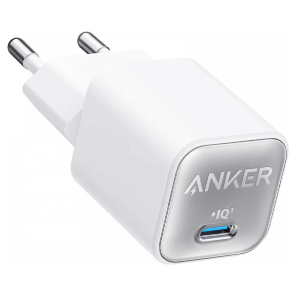 Lass dich nicht von der Größe täuschen – der 511 Nano 3 USB-C-Adapter von Anker mit 30 W ist ein Kraftpaket im Taschenformat. Etwa 70 % kleiner als sein Original-Gegenstück mit 30 W