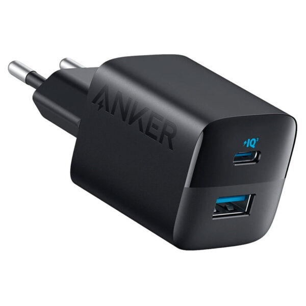 Erlebe eine noch nie dagewesene Ladegeschwindigkeit mit dem Anker 323 Charger (33W) - dem ultrakompakten 2-Port-Ladekabel