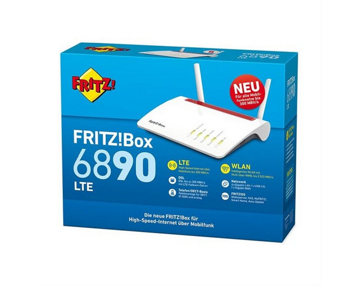 AVM AVM FRITZ!Box 6890 LTE 4G/LTE-Router, LTE