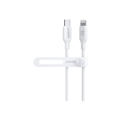 Anker 541 Eco-friendly Bio-TPU-Kabel USB-C zu Lightning 0,9m weiß