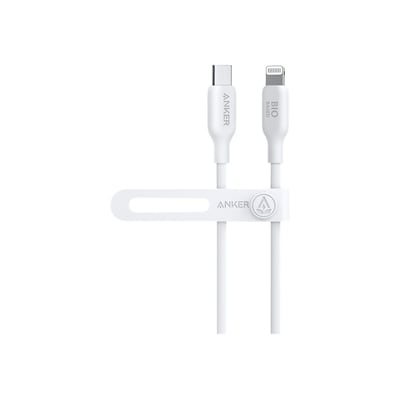 Anker 541 Eco-friendly Bio-TPU-Kabel USB-C zu Lightning 1,8m weiß